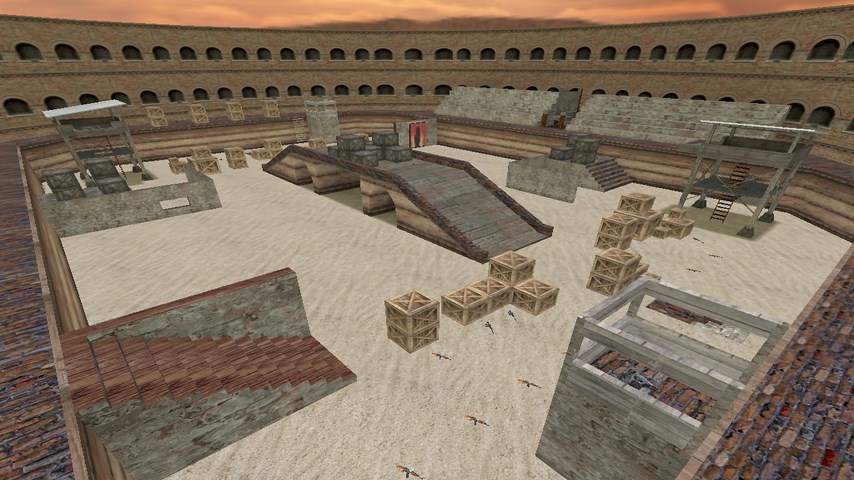 Карта aim_coliseo