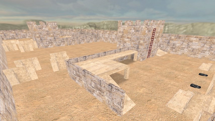 Карта aim_dust2003