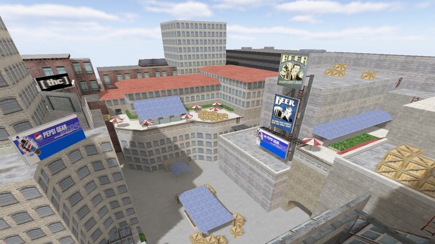 Карта awp_rooftops