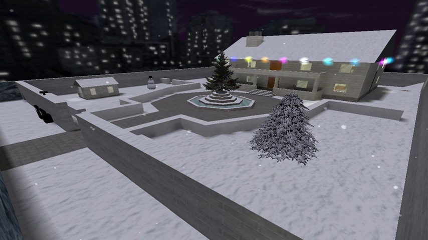 Карта cs_mansion_snow