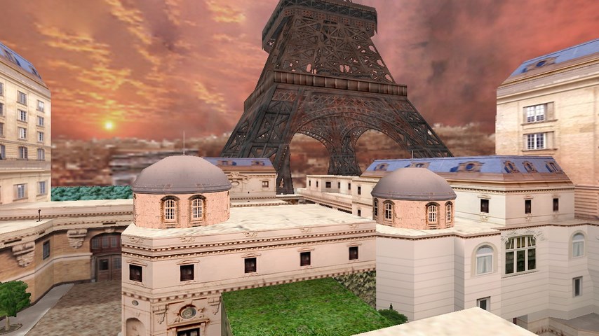 Карта cs_paris