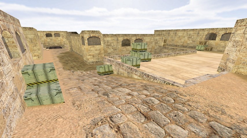 Карта de_dust2_2x2_unlimited