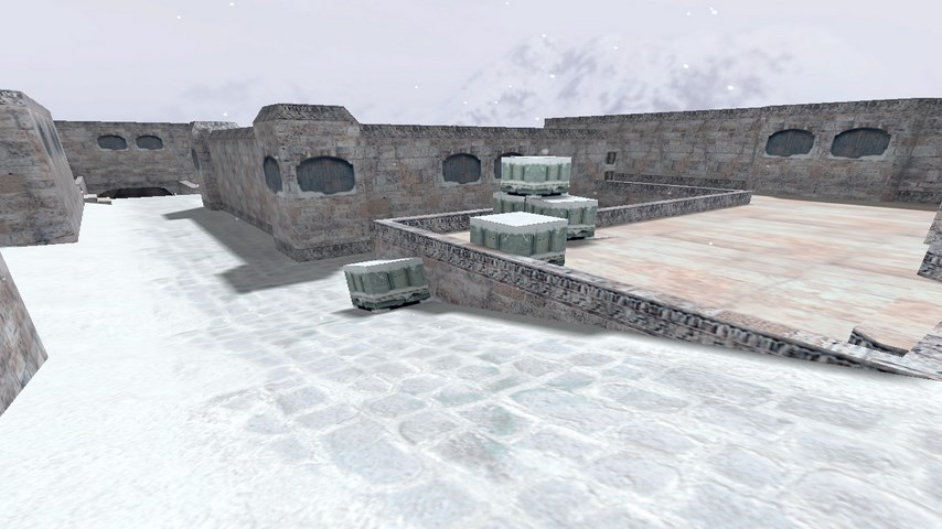 Карта de_dust2_2x2_winter