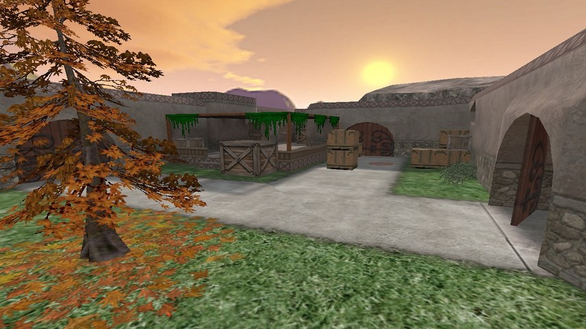 Карта de_dust2_medieval