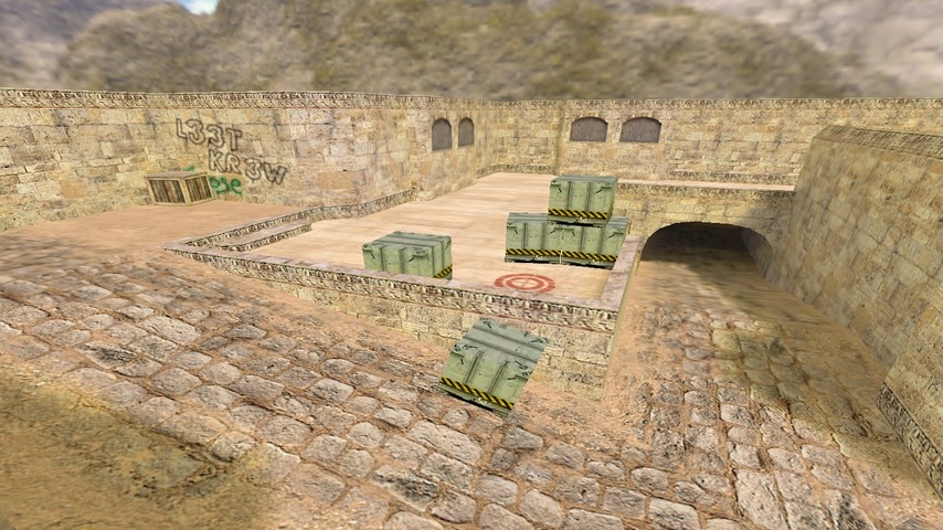 Карта de_dust2_mirror
