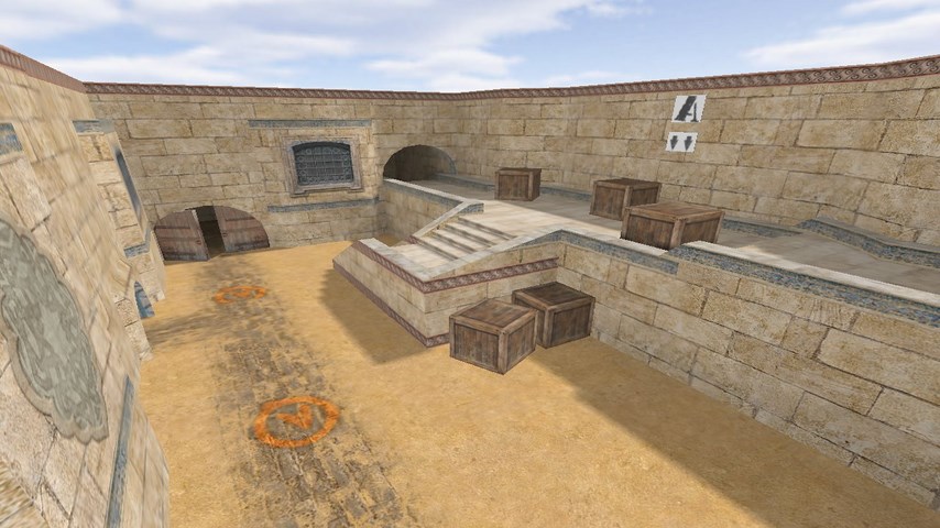 Карта de_dust_rush_dfc