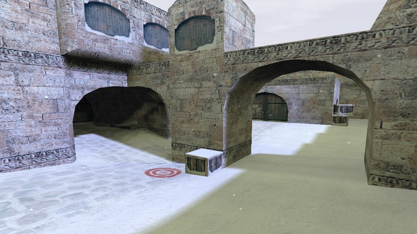 Карта de_snow_2x2
